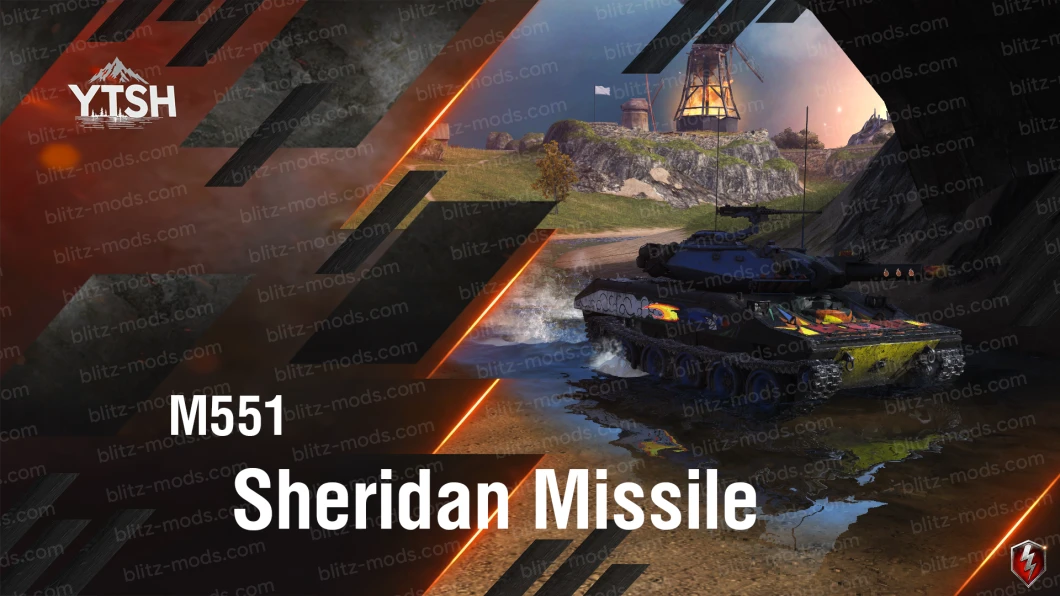 Remodeling XM551 Sheridan Missile "M551"