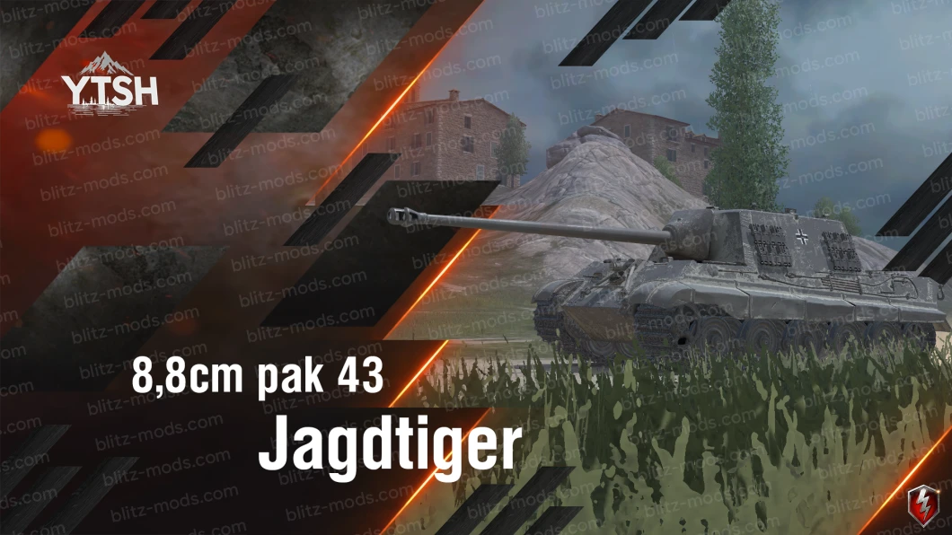 Remodeling 8,8 cm pak 43 Jagdtiger