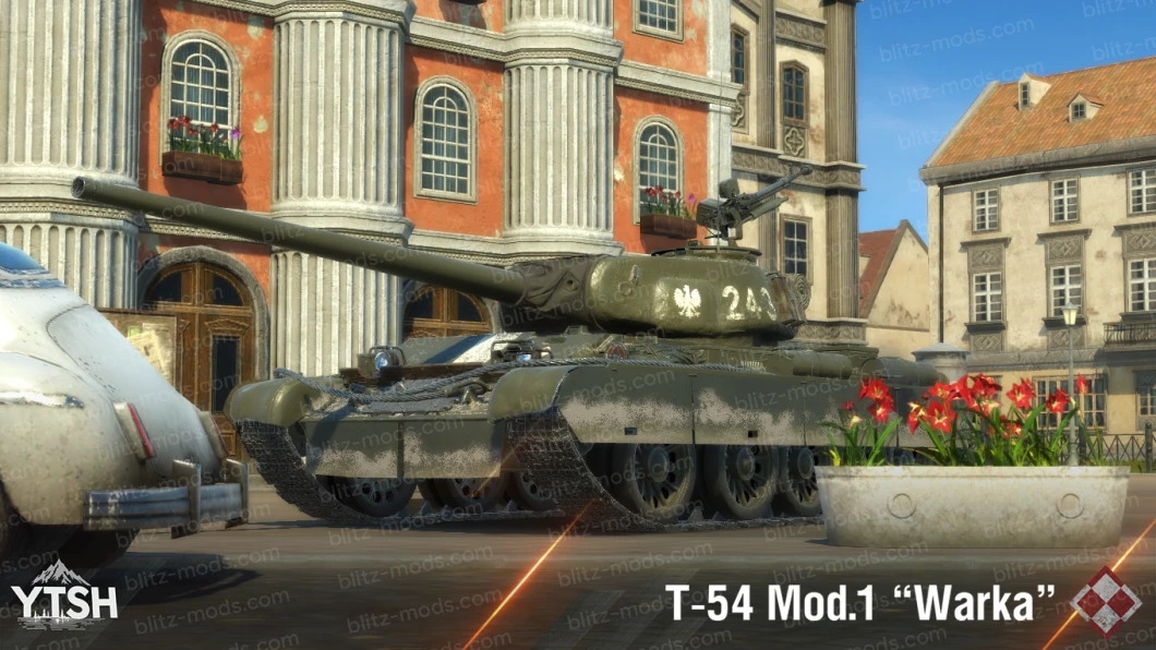 Реконструкція T-54 MOD.1 "mod.2 'warka'" "