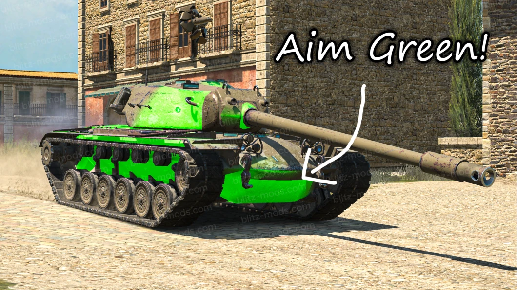 Проникна підсвітка зеленої броні