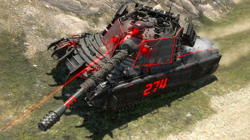 Ремоделінг Object274A "Sweeper"
