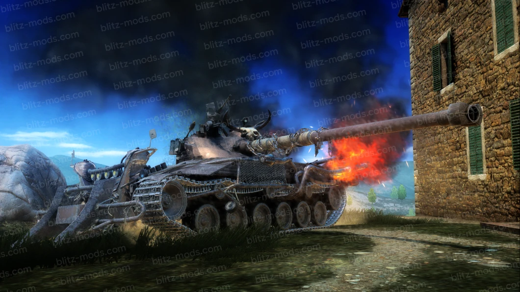 Переробка B-C 25t "Burning Madness"