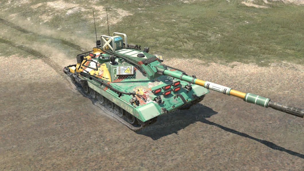 Скін Carro 45t "Lime" (лише PBR)