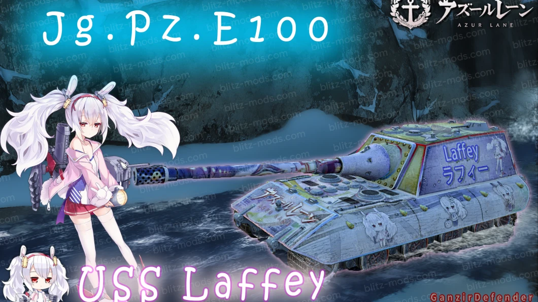 Скін AzurLane-Laffy для «Jg.Pz.E100»